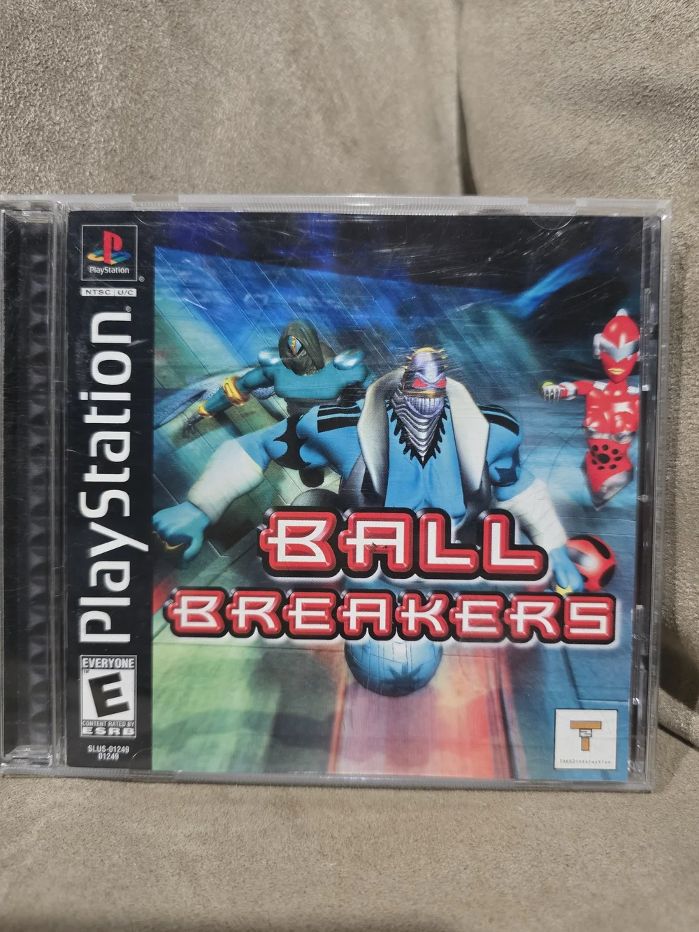 PS1 Ball Breakers Video Game